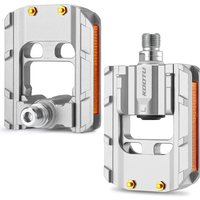 AliExpress NONE KOOTU Bicycle pedals Aluminum alloy material is strong and durable Folding pedals Universal bicycle pedals sealed bearings