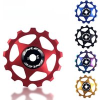 AliExpress enlee ENLEE Bike Derailleur Jockey Wheel 11T 13T MTB Road Bike Rear Bike Bearing Pulley Jockey Guide Roller Bicycle Derailleur Repair