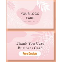 Custom Cards Thank You Cards Custom Business Card Personalized Logo Packaging For Small Business Wedding invitation Postcards