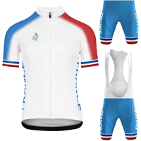 AliExpress NONE France National Team 2025 Cycling Jersey Set Summer Bicycle Clothing Road Bike Shirts Suit Bicycle Bib Shorts MTB Ropa Maillot