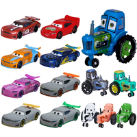 Disney Pixar Cars 2 3 Metal Diecast Vehicle Lightning McQueen Mater Jackson Storm Ramirez Car Toy Boy Kid Toys Christmas Gifts