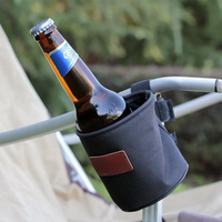 AliExpress Universal Bike Water Cup Holder Organizer Bar Drink Water Bottle Mount Stand Chair Side Storage Bag For Outdoor Cycling Fishing