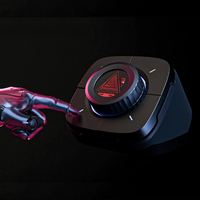 Cololight COLO PLAY Stream Desktop One Touch Boot for PC Gaming Mini Keyboard Customized Cyber-Themed Knob Controller