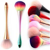 Nail Dust Cleaning Brush 7 Styles Professional Nail Art Make Up Brushes Long-Handled Super Fluffy Dust Removal Manicure Tools