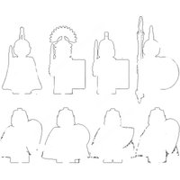 Single Medieval Action Figures accessories Building Blocks toys children Series-127 X0316 1730 1731 1732 1733 1734 1735 1736