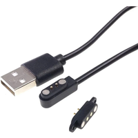 1Sets Magnetic Usb Charging Cable Male Female PogoPin Connector Power Solution 2 Pin Magnets Contact Pad PCB Solder2.8MM Pitch