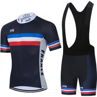 AliExpress Arkea Samsic Team France Cycling Bib Sets MTB Uniform Summer Road Bike Jerseys Bicycle Clothing Men's Short Sleeve Maillot Racing Suit Outfit