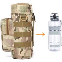 AliExpress NONE Tactical Molle Water Bottle Pouch Holder Outdoor Sports Travel Camping Hiking Cycling Fishing Hunting Kettle Carrier Waist Bag