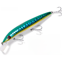 Noeby Minnow Fishing Lure 125mm 19g Shallow Floating Trolling Minnow New Artificial Hard Bait Chile Seabass Shore Fishing Lures