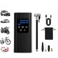 AliExpress NONE 150PSI Portable Electric Tire Inflator Bicycle Inflatable Pumps Car Air Pump With LED Light Motorcycle Boat Car Air Compressor