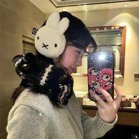 AliExpress Eartips Kawaii Miffy Cute Warm Anti Freeze Winter Plush Ear Protectors Cycling Sports Anti Cold Protection Boy Gril Gift Toy