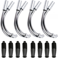 AliExpress 2sets MTB Mountain Bike V Brake Noodles Cable Guide Bend Tube Pipe Sleeves Protector Hose Brake Noodle and Boot Set Bicycle Part