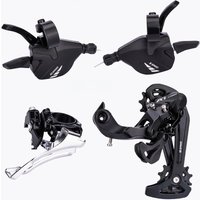 AliExpress NONE L-TWOO A7 Transmission Set Bike Derailleur Front Dial 10 30 Speed Switcher Mountain Bicycle Shifter Kit Speed Converter