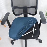 1PC Stretch Velvet Office Chair Cover Computer Rotating Chair Seat Cover Elastic Spandex Home Universal Seat Cover For Office