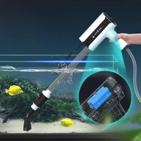 AliExpress NONE Powerful Suction Aquarium Electric Syphon Operated Fish Tank Sand Washer Vacuum Gravel Water Changer Siphon Filter Cleaner