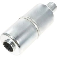 Muffler Exhaust for Lawn Mower 1/2 Inch Pipe Threaded Metal Small Engine Part Galvanized Steel Equipment Parts Silver