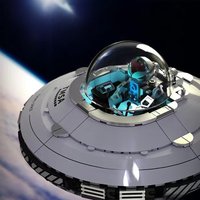 New Modern Creative UFO Building Blocks High-Tech Spaceship Toy Kid Classic DIY Assembly Model Space Craft Bricks Gifts Set MOC