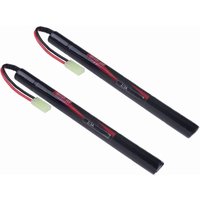 7S 2/3A 8.4v 1600mAh Stick NIMH Airsoft Guns Battery Pack with Tamiya for Airsoft Mini AK series AK47, MP5K, RPK, PKM