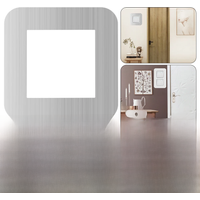 Acrylic Switch Protective Cover Outlet Wall Sticker Dustproof Non-adhesive Buckle Type Socket Edge Decor Cover Home Decoration
