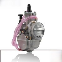 AliExpress PowerMotor Motorcycle Flat Curtain Carburetor Keihin for Keihin PWK 28 30 32 34mm Motocross Accessories Scooter 2T 4T ATV Dirt Bike Enduro