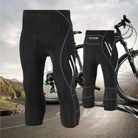 AliExpress Beau Vallon Men Cycling Cropped Pants Moisture Wicking Breathable Gel Padded Bike Active Wear Sweatpants