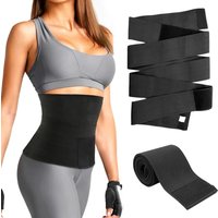 Wrap Bandage Invisible Waist Trainer for Women Trimmer Tummy Sweat Waist Wraps Belt with Loop Stomach/Belly/Body Shaper