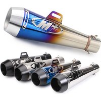 AliExpress NONE 51mm Universal Motorcycle Exhaust Modified Muffler Pipe Scooter Pit Bike Dirt Motocross