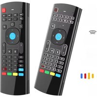 MX3 2.4GHz Air Mouse Wireless Mini Keyboard Backlit Remote Control With Multimedia Keys For Android TV Box Smart TV PC Windows