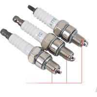 AliExpress HTBCCHB Motorcycle Spark Plug A7RTC A7TC For GY6 50cc 70cc 90cc 125cc 150cc Scooter ATV Quads Go Kart Dirt Bike Moped QMI157