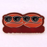 Cool Beans Enamel Pin Funny Veggie Puns Brooch Jewelry Gift