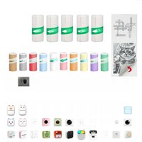 Thermal Printer Sticker Paper For Pocket Thermal Printer Paper For Inkless Printing Photo Label Sticker For Notes 57mm