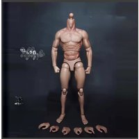 In Stock ZCtoys S001 1/6 Scale Male Muscle Body with Neck 12 inch Super Flexible Soldier Action Figure Fit 1:6 Head Sculpt