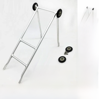 For Brompton Rear Racks Folding Bike Easywheel Cargo Racks Modified Using Shelves Can Push Bike Rack