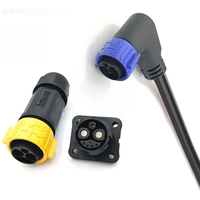 AliExpress DIVEDEER 60A 2+1+5 Waterproof Electric Motorcycle Lithium Battery Connector IP67 M25 E-bike Charging Power Plug Socket CE UL Certified