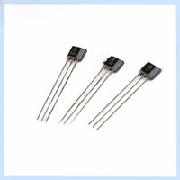 10PCS/Lot A1324LUA-T SIP-3 A1324LUA A1324 324 SIP3 Silkscreen 324 Low noise linear Hall sensor