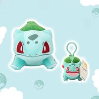 Pokemon Kawaii Bulbasaur Plush Toy Backpack Pendant Cartoon & Cute Stuffed Doll Keychain Children's Toy Birthday Present