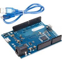 Leonardo R3 Development Board With 30cm USB Cable ATMEGA32U4 For Arduino New