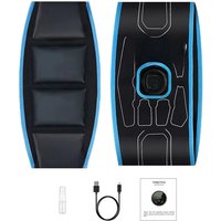Waist Abdominal Massager Massage Belt Muscle Toner Abdominal Toning Belts USB Recharge Home Gym Fitness Massage Equiment