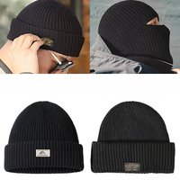 AliExpress BTLIGE 2In1 Mask Beanies Men Winter Balaclava Hat Knitted Hats Full Face Ski Bonnet Tactical Cycling Earmuffs Cap Knitted