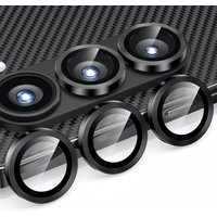 3Pcs Camera Lens Film Back Tempered Glass For Samsung Z Fold 4 5 6 Metal Ring Protector