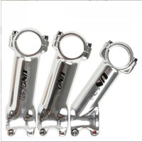 AliExpress NONE UNO Silver Bike Stem 7/17/ 35 Degrees 60/70/80/90/100/110/120/130mm MTB Road City Bike Handlebar Riser Ultralight Bicycle Stem