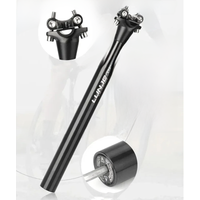 AliExpress LUNJE Shock Absorber Seatpost Seat Tube Bicycle Seat Host Mountain Road Bike Aluminum Alloy Bike Accessories Part for MTB BMX Cycling