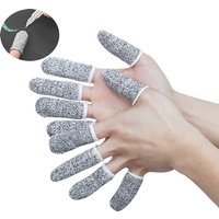 TOFAR-Film Vinyle Anti-Coupure pour Doigts, Autocollant Teinté pour Fenêtre Ronde de Voiture, Gants de Protection Antistatiques, 10/20 Pièces