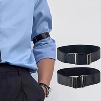 2pcs/pair Elastic Armband Shirt Sleeve Holder Sleeve Garters for Women Men Formal Wedding Cocktail Party Event Arm Cuffs Bands