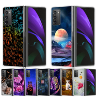 For Samsung Galaxy Z Fold 2 5G Case Painted Hard Phone Cover For Galaxy Z Fold2 5G 2021 Cases Shells Fundas ZFold2 Capas COOL