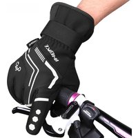 AliExpress INBIKE Winter Cycling Gloves Gel Pad Thermal Bicycle MTB Bike Road Gloves Outdoor Sport Glove for Cycling Windproof Accessories