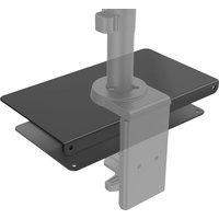 Monitor Mount Reinforcement Plate for Thin, Glass, and Other Fragile Table Tops, with Most Monitor Bracket (CGRP-B)