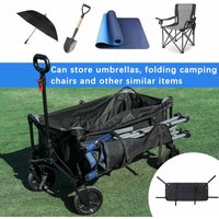 Foldable Wagon Side Pocket Trip Travel Camping Universal Outdoor Storage Bag Universal Garden Cart Storage Bag Picnic