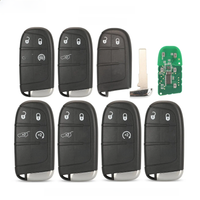 jingyuqin Remote Car Key 433Mhz ASK 4A Chip For JEEP Compass Renegade 2017-2022 M3N-40821302 2/3/4/5 Buttons