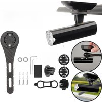 AliExpress NONE Bicycle Computer Holder Carbon Fiber Road Bike Stopwatch Speedometer Mount Holder Bike Extended Bracket for Garmin Bryton Wahoo